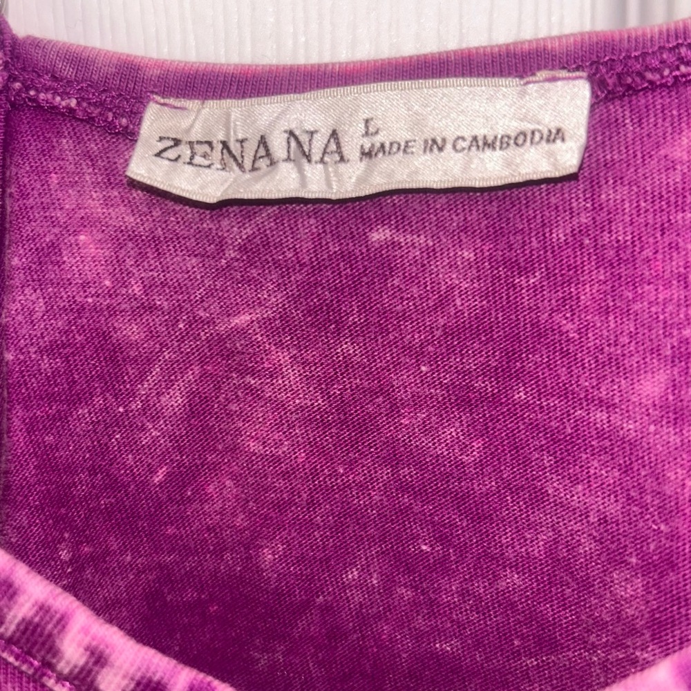 Berry/Purple Romper with Pockets - Women's - Picture 3 of 4